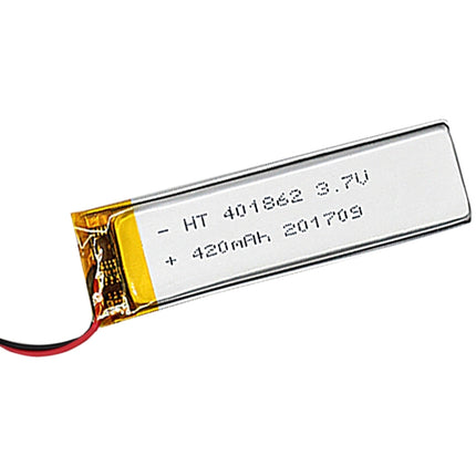 2pcs 401862 420mAh Li-Polymer Battery Replacement-garmade.com