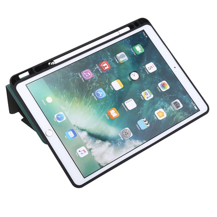 For iPad 10.2 2021 & 2020 & 2019 / Air 2019 / Pro 10.5 Electric Pressed Texture Horizontal Flip Leather Case with Holder & Pen Slot(Lavender Gray)-garmade.com