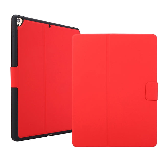 For iPad 10.2 2021 & 2020 & 2019 / Air 2019 / Pro 10.5 Electric Pressed Texture Horizontal Flip Leather Case with Holder & Pen Slot(Red)-garmade.com