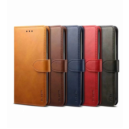 For Galaxy S20 GUSSIM Business Style Horizontal Flip Leather Case with Holder & Card Slots & Wallet(Red)-garmade.com