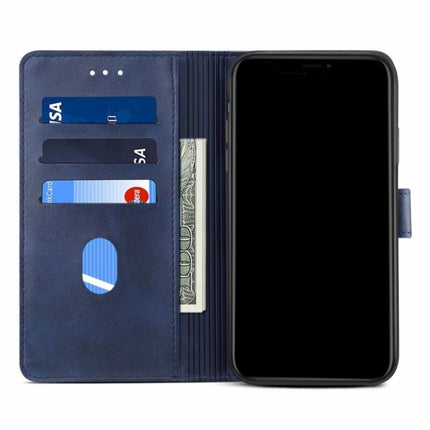 For Galaxy S20 GUSSIM Business Style Horizontal Flip Leather Case with Holder & Card Slots & Wallet(Blue)-garmade.com