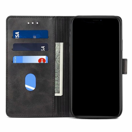 For Galaxy S20 Plus GUSSIM Business Style Horizontal Flip Leather Case with Holder & Card Slots & Wallet(Black)-garmade.com