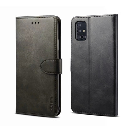 For Galaxy S20 Ultra GUSSIM Business Style Horizontal Flip Leather Case with Holder & Card Slots & Wallet(Black)-garmade.com