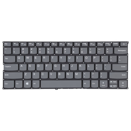 With Power Button US Version Keyboard for Lenovo IdeaPad 320s-13 320s-13ikb(Grey)-garmade.com