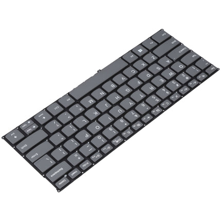 Not Power Button US Version Keyboard for Lenovo IdeaPad 320s-13 320s-13ikb(Grey)-garmade.com
