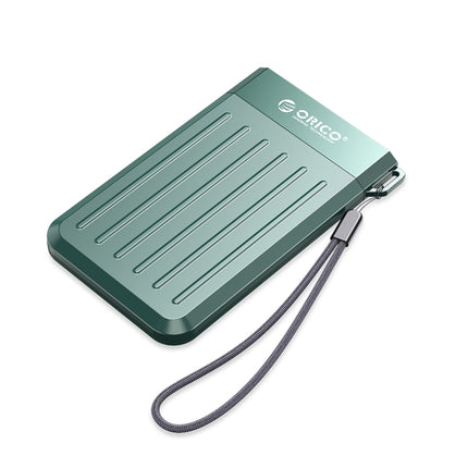 ORICO M25U3-GR 2.5 inch USB 3.0 Micro-B Hard Drive Enclosure(Green)-garmade.com