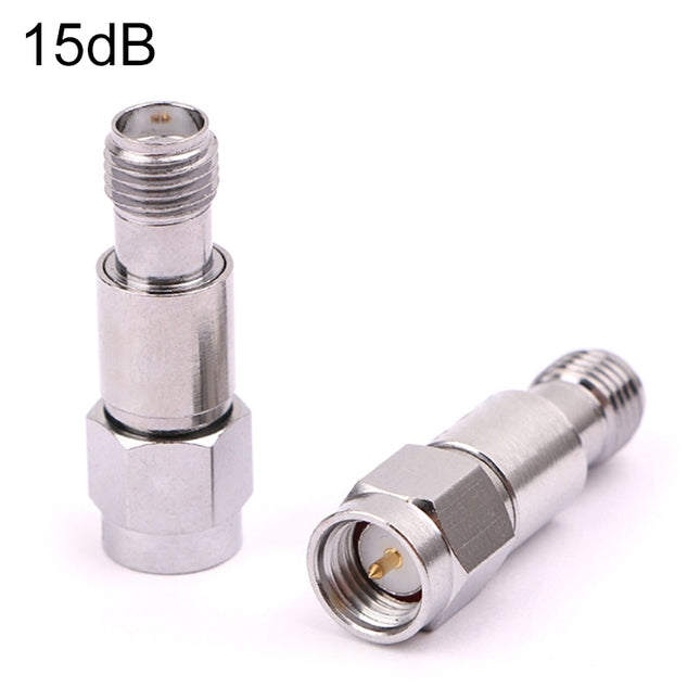 15dBi SMA Attenuator DC-6GHz SMA Coaxial Fixed Connectors-garmade.com