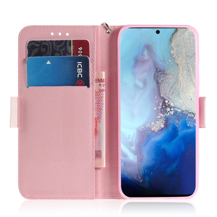 For Galaxy S20 3D Formula Pattern Magnetic Attraction Horizontal Flip Leather Case with Lanyard, Support Holder & Card Slot & Wallet(Magnolia)-garmade.com