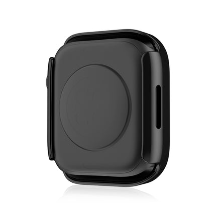 Life Waterproof 2 in 1 PC Frame + Tempered Glass Protective Case For Apple Watch Series 9 / 8 / 7 45mm(Black)-garmade.com