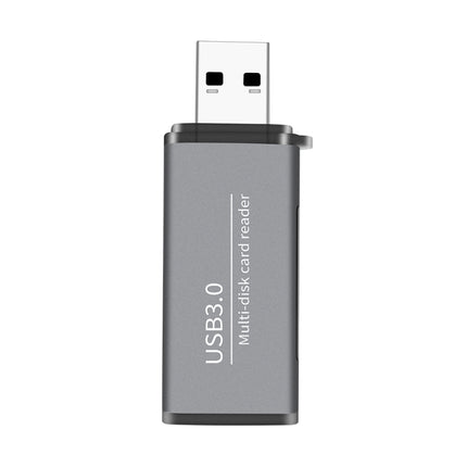 ADS-105 USB 3.0 Multi-function Card Reader(Grey)-garmade.com