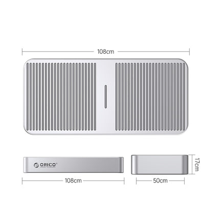 ORICO M224C3-U4-SV M.2 NVME 40Gbps SSD Enclosure(Silver)-garmade.com