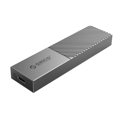 ORICO FV09C3-G2-GY 10Gbps USB3.2 Gen2 Type-C M.2 NVMe/NGFF(SATA) Dual Protocol SSD Enclosure(Grey)-garmade.com