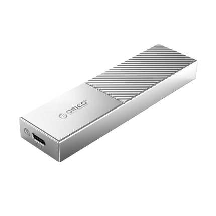 ORICO FV09C3-G2-SV 10Gbps USB3.2 Gen2 Type-C M.2 NVMe/NGFF(SATA) Dual Protocol SSD Enclosure(Silver)-garmade.com