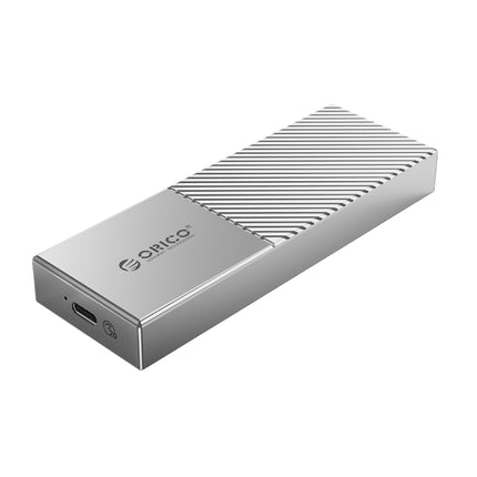 ORICO M207C3-G4-SV 20Gbps USB3.2 Gen2x2 Type-C M.2 NVMe SSD Enclosure(Silver)-garmade.com