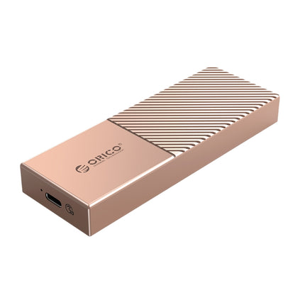 ORICO M207C3-G4-RG 20Gbps USB3.2 Gen2x2 Type-C M.2 NVMe SSD Enclosure(Gold)-garmade.com
