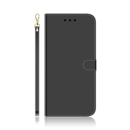 For Galaxy S20 Mirror-like Magnetic Attraction Horizontal Flip Leather Case with Lanyard, Support Holder & Card Slot & Wallet(Black)-garmade.com