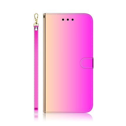 For Galaxy S20+ Mirror-like Magnetic Attraction Horizontal Flip Leather Case with Lanyard, Support Holder & Card Slot & Wallet(Gradient Color)-garmade.com
