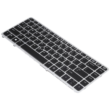 For HP EliteBook 840 G1 US Version Keyboard with Backlight and Pointing(Silver)-garmade.com