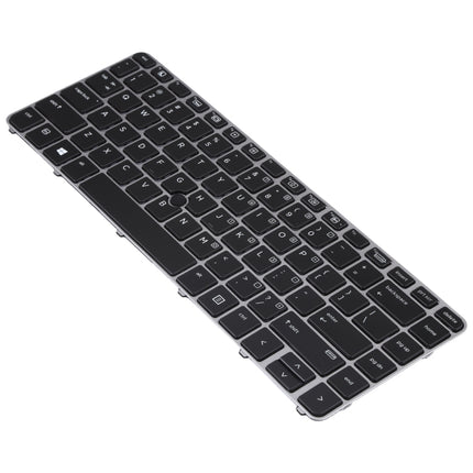 For HP EliteBook 840 G3 US Version Keyboard with Backlight and Pointing(Silver)-garmade.com