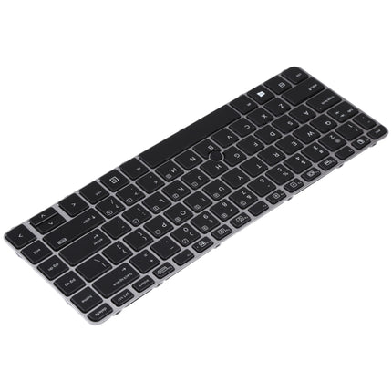 For HP EliteBook 840 G3 US Version Keyboard with Backlight and Pointing(Silver)-garmade.com