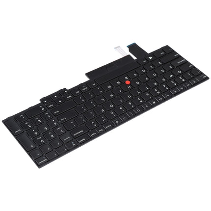 US Version Keyboard with Pointing For Lenovo Thinkpad P15V L15(Black)-garmade.com