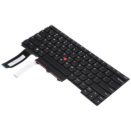 US Version Keyboard with Pointing For Lenovo Thinkpad E14 Gen 1 Gen 2(Black)-garmade.com