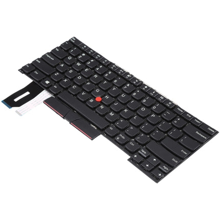 US Version Keyboard with Pointing For Lenovo Thinkpad T490S(Black)-garmade.com