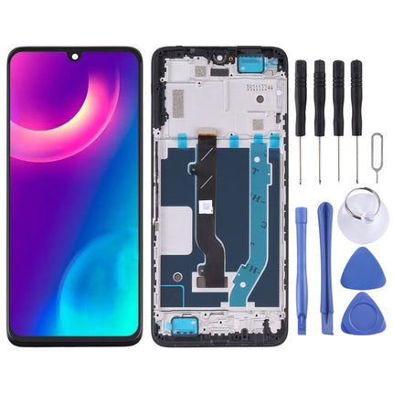 LCD Screen and Digitizer Full Assembly with Frame For TCL 30 5G-garmade.com