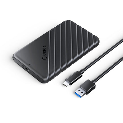 ORICO 25PW1-C3 USB to Type-C 2.5 inch External Storage Hard Drive Case(Black)-garmade.com