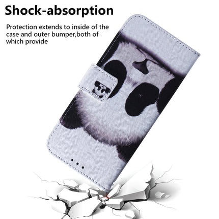 For Galaxy S20 Combined Pattern Magnetic Attraction Horizontal Flip Leather Case, Support Holder & Card Slot & Wallet(Panda)-garmade.com