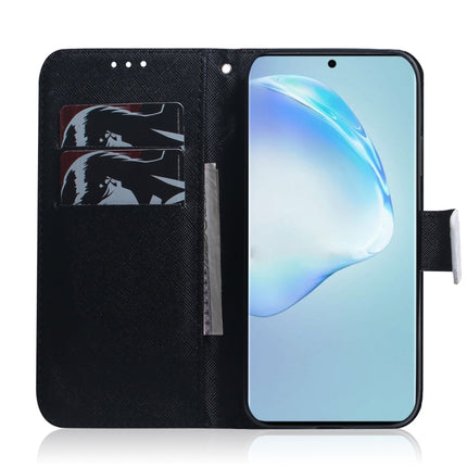 For Galaxy S20+ Combined Pattern Magnetic Attraction Horizontal Flip Leather Case, Support Holder & Card Slot & Wallet(Wolf and Dog)-garmade.com