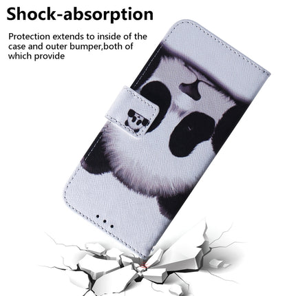 For Galaxy S20+ Combined Pattern Magnetic Attraction Horizontal Flip Leather Case, Support Holder & Card Slot & Wallet(Panda)-garmade.com