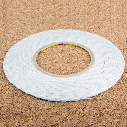 10 PCS 1mm Double Sided Adhesive Sticker Tape for Phone Touch Panel Repair, Length: 50m(White)-garmade.com