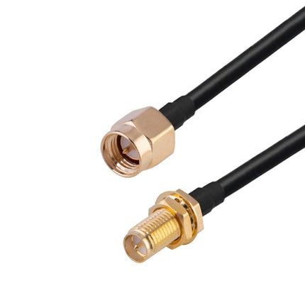 SMA Male to SMA Female RG174 RF Coaxial Adapter Cable, Length: 30cm-garmade.com