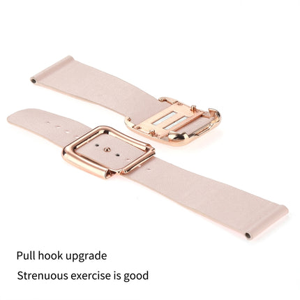 Black Square Buckle Silicone Watch Band For Apple Watch Ultra 49mm&Watch Ultra 2 49mm / Series 9&8&7 45mm / SE 3&SE 2&6&SE&5&4 44mm / 3&2&1 42mm(Black)-garmade.com