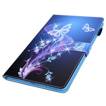 For iPad Pro 11 (2020) & (2018) Painted Pattern Tablet PC Protective Leather Case with Bracket & Card Slot & Photo Holder(Fantasy Butterfly)-garmade.com