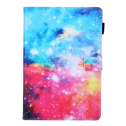 For iPad Pro 11 (2020) & (2018) Painted Pattern Tablet PC Protective Leather Case with Bracket & Card Slot & Photo Holder(Beautiful Starry Sky)-garmade.com