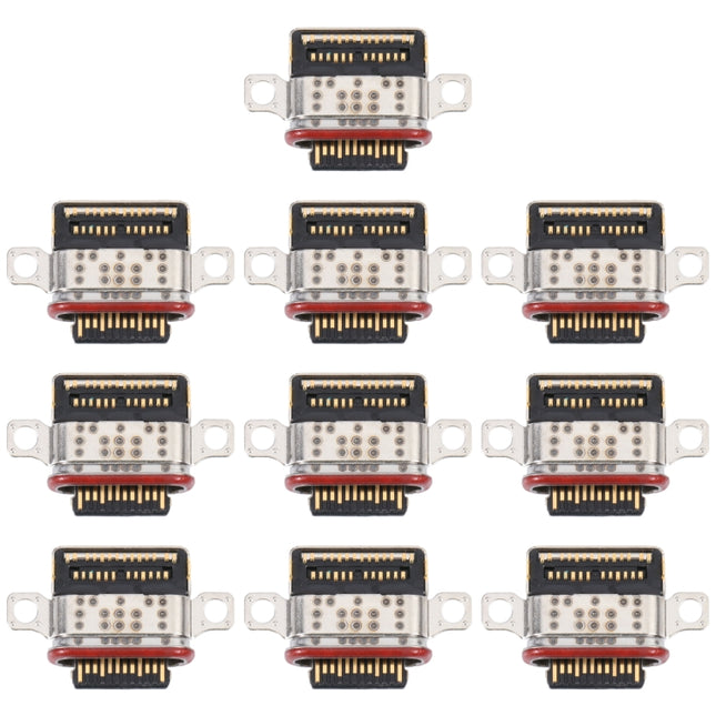 10 PCS Charging Port Connector For Huawei Nova 8 Pro 5G/Honor V40 5G-garmade.com