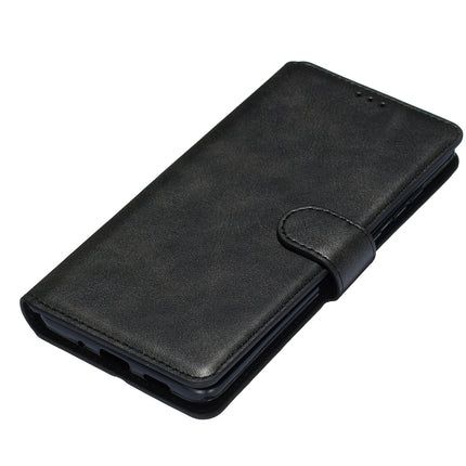 For Galaxy S20+ Classic Calf Texture Magnetic Attraction Horizontal Flip Leather Case with Stand & Card Slots & Wallet Function(Black)-garmade.com