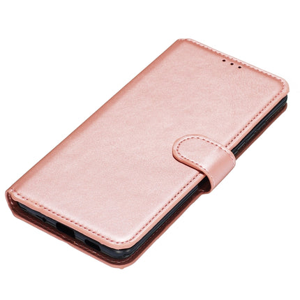 For Galaxy S20 Ultra Classic Calf Texture Magnetic Attraction Horizontal Flip Leather Case with Stand & Card Slots & Wallet Function(Rose Gold)-garmade.com