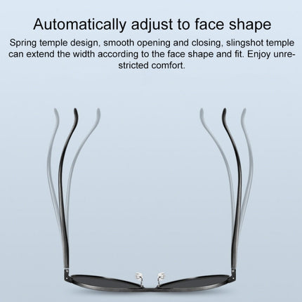 Original Xiaomi Mijia Luke UV400 Polarized Sunglasses(Grey)-garmade.com
