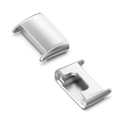 For Xiaomi Mi Band 7 Pro 1 Pair Metal Watch Band Connector(Silver)-garmade.com