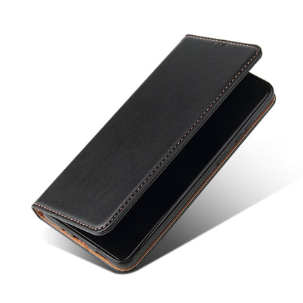 For Galaxy S20+ Fierre Shann PU Genuine Leather Texture Horizontal Flip Leather Case with Holder & Card Slots & Wallet(Black)-garmade.com