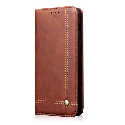 For Galaxy S20 Retro Crazy Horse Texture Horizontal Flip Leather Case , with Card Slots & Holder & Wallet(Brown)-garmade.com