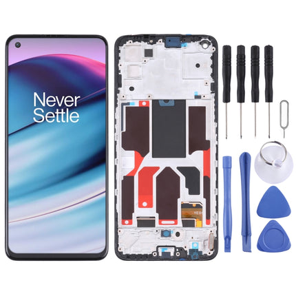 Original LCD Screen For Oneplus Nord CE 5G Digitizer Full Assembly with Frame-garmade.com