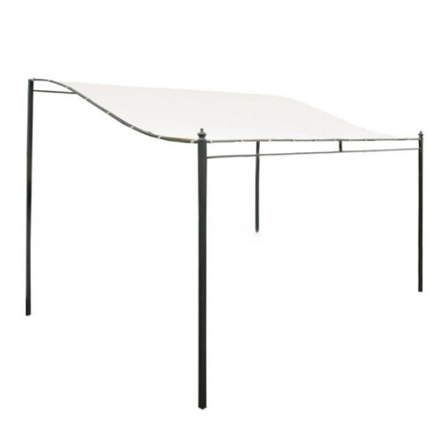 Garden Patio Awning Canopy Waterproof Shade Cloth, Size:3X3m(Beige)-garmade.com