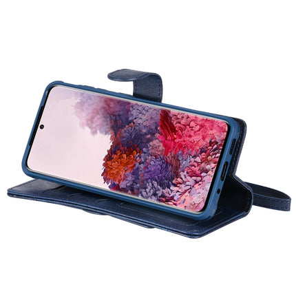 For Galaxy S20 Multifunctional Detachable Magnetic Horizontal Flip Leather Case with Card Slots & Holder & Wallet(Blue)-garmade.com
