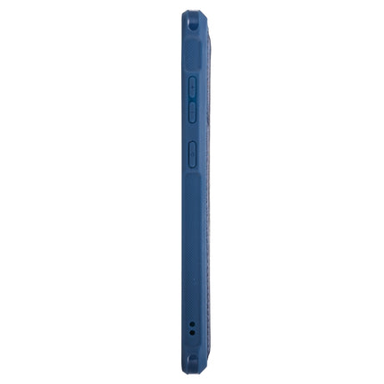 For Galaxy S20+ Magnetic Shockproof PC + TPU + PU Leather Protective Case(Blue)-garmade.com