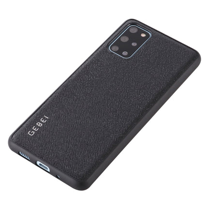 For Galaxy S20 GEBEI Full-coverage Shockproof Leather Protective Case(Black)-garmade.com