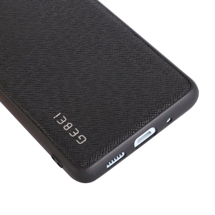 For Galaxy S20 GEBEI Full-coverage Shockproof Leather Protective Case(Black)-garmade.com
